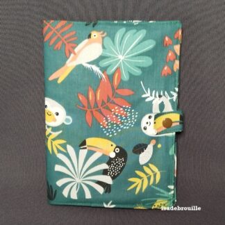 Protège carnet de santé jungle