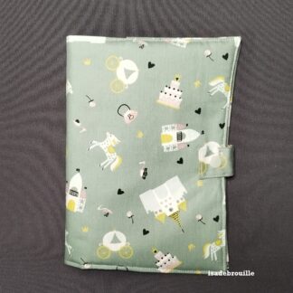 Protège carnet de santé princesse