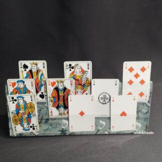 porte carte à jouer dinosaure