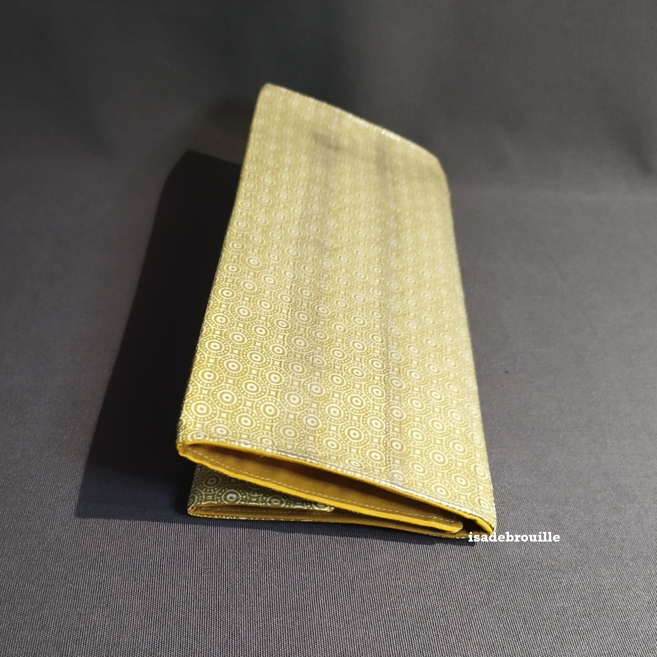 porte carte à jouer géométrie doré – Image 4